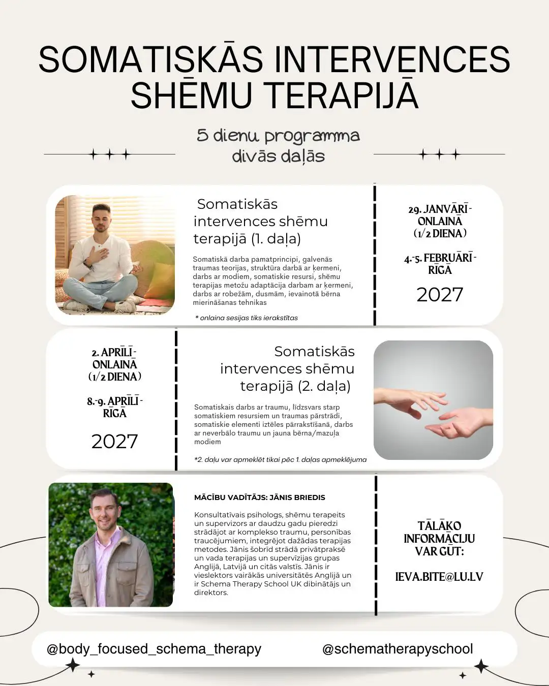 Un ķermeni orientētās shēmu terapijas metodes